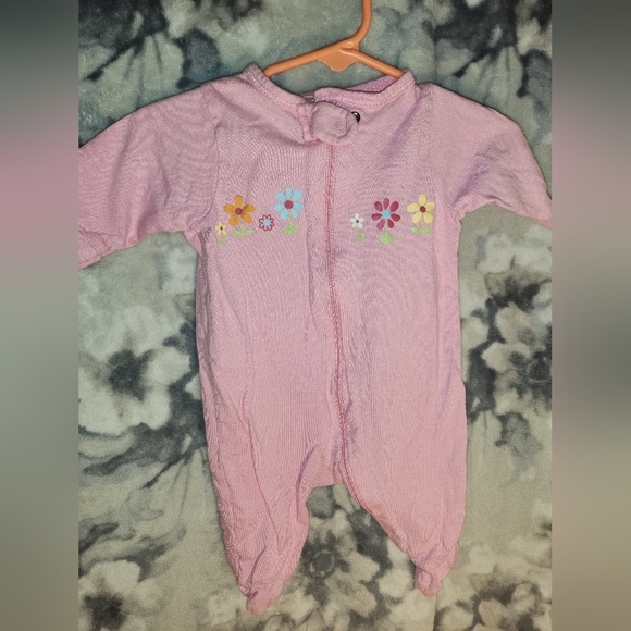 Newborn 5 PC Set Lot Bundle Pajamas PJs infant Sleepsuit Sleepwear Size 0 $25 - Picture 6 of 7